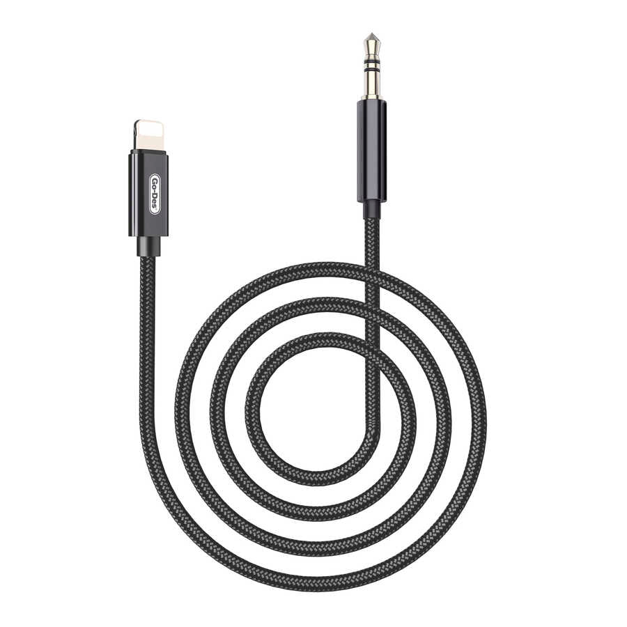 Go-Des GAC-303 Lightning To 3.5mm Aux Kablo - 1 Go-Des GAC-303 Lightning To 3.5mm Aux Kablo - 1